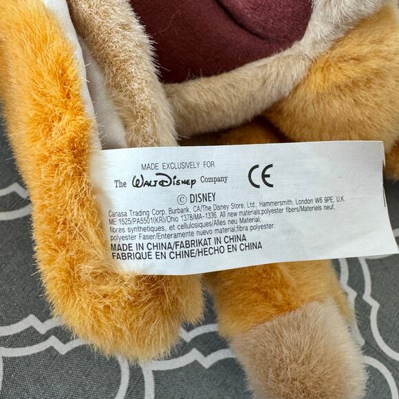 Disney Lion King Simba Hand Puppet Plush Toy Stuffed Animal Kids Pretend Play - Picture 2 of 7